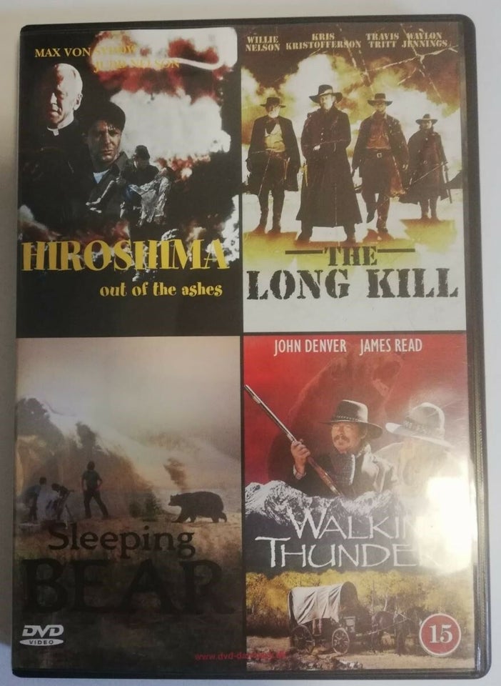 Hiroshima out of the ashes + The Long Kill + Sleep, DVD, action