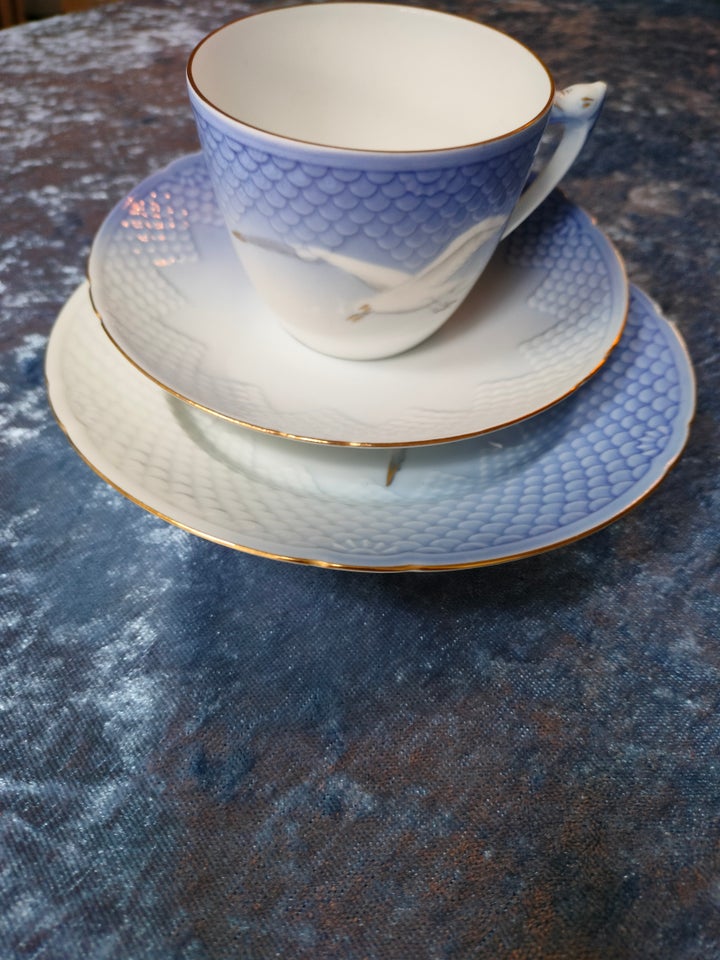 Porcelæn, Kaffestel. Sukker og fløde, Royal Copenhagen