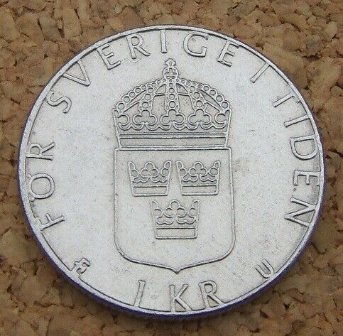 Skandinavien, mønter, 1 Krone