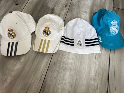 Cap, Adidas,real Madrid original, str. Small,medium,  God men brugt, Sælger disse 3 kasketter.
Med e