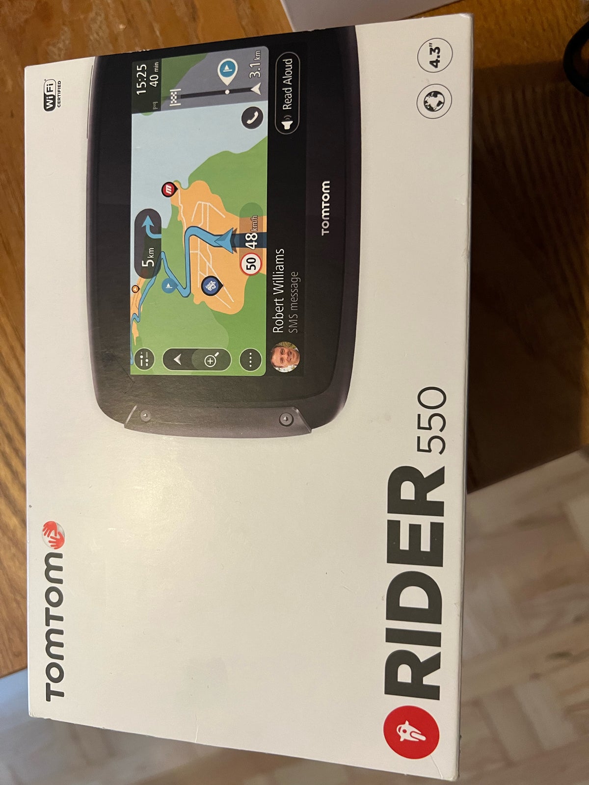 GPS og avanceret kørevejledning , TomTom Rider 550