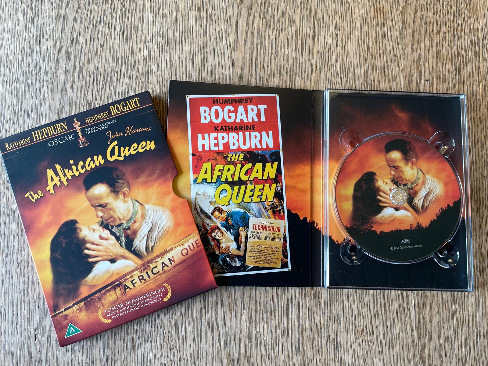 Van Stille og rolig Secréte The African Queen, DVD, drama – dba.dk – Køb og Salg af Nyt og Brugt