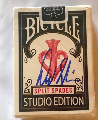 Autografer, kort, Sælger dette sæt kort med autograf fra den verdensberømte tryllekunstner David Bla