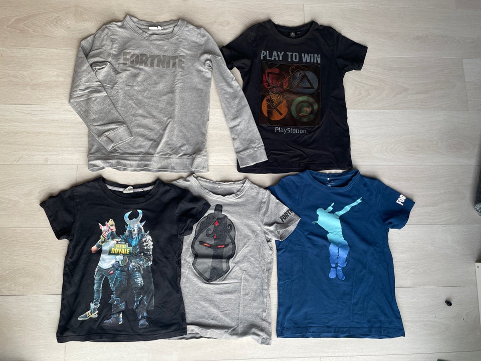 Blandet tøj, trøje og t-shirts, Fortnite Play – – Køb og Salg af Nyt og Brugt