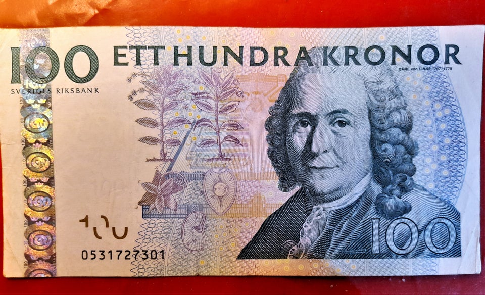 Skandinavien, sedler, 100.00SEK