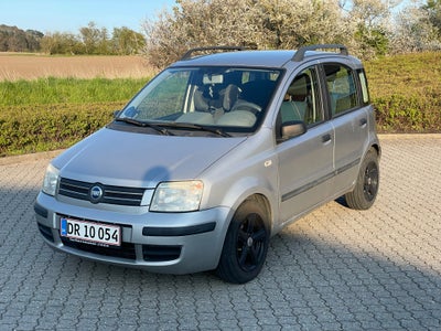 Fiat Panda, Benzin, 2004, km 202000, sølvmetal, ABS, airbag, 5-dørs, centrallås, startspærre, 14" al