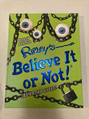 Ripley’s Believe it or not, Legind, Næsten som ny