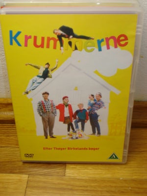 Krummerne 1+2+3, instruktør Sven Methling, DVD, familiefilm, Danske film med Laus Høybye, Dick Kaysø
