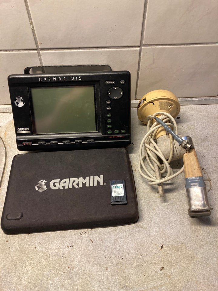 GARMIN GPSMAP 215 SØKORT.
Incl søkort Danmark E/...