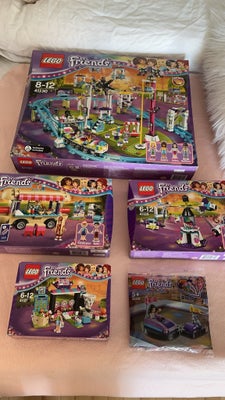 Lego Friends, Forlystelsespark, Lego Friends Forlystelsespark – rutsjebane mm. sælges samlet, i uåbn