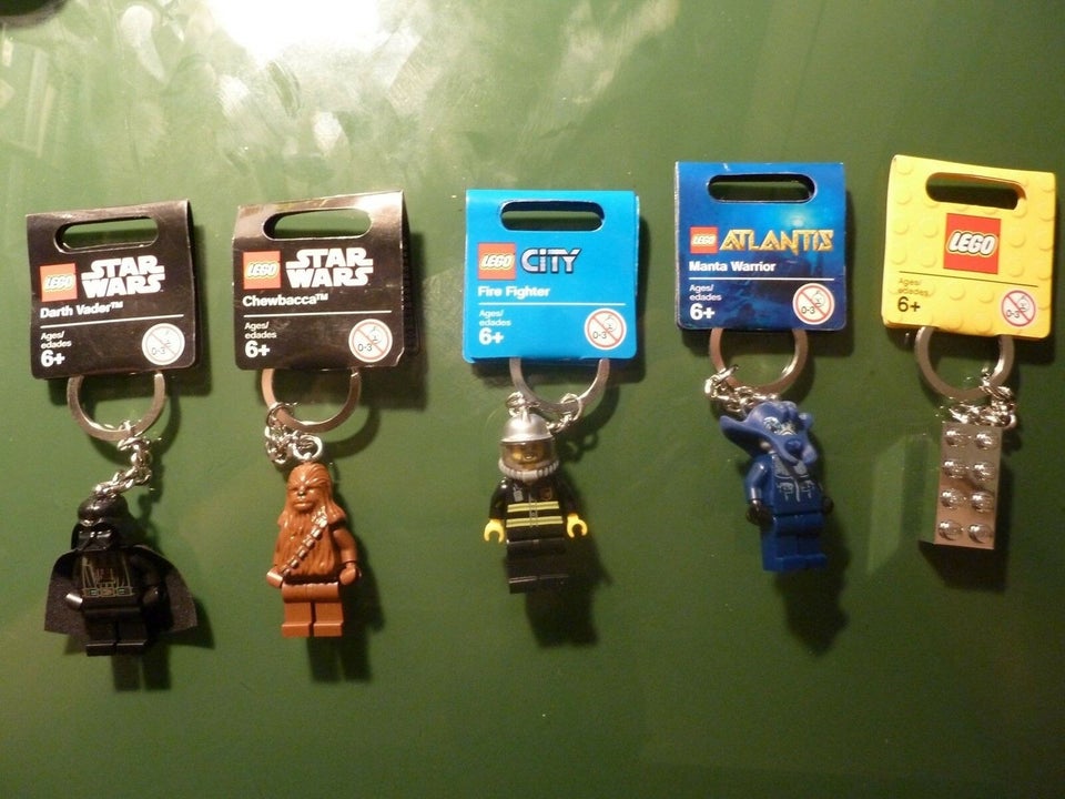 Lego Exclusives, Nøgleringe, Key chains