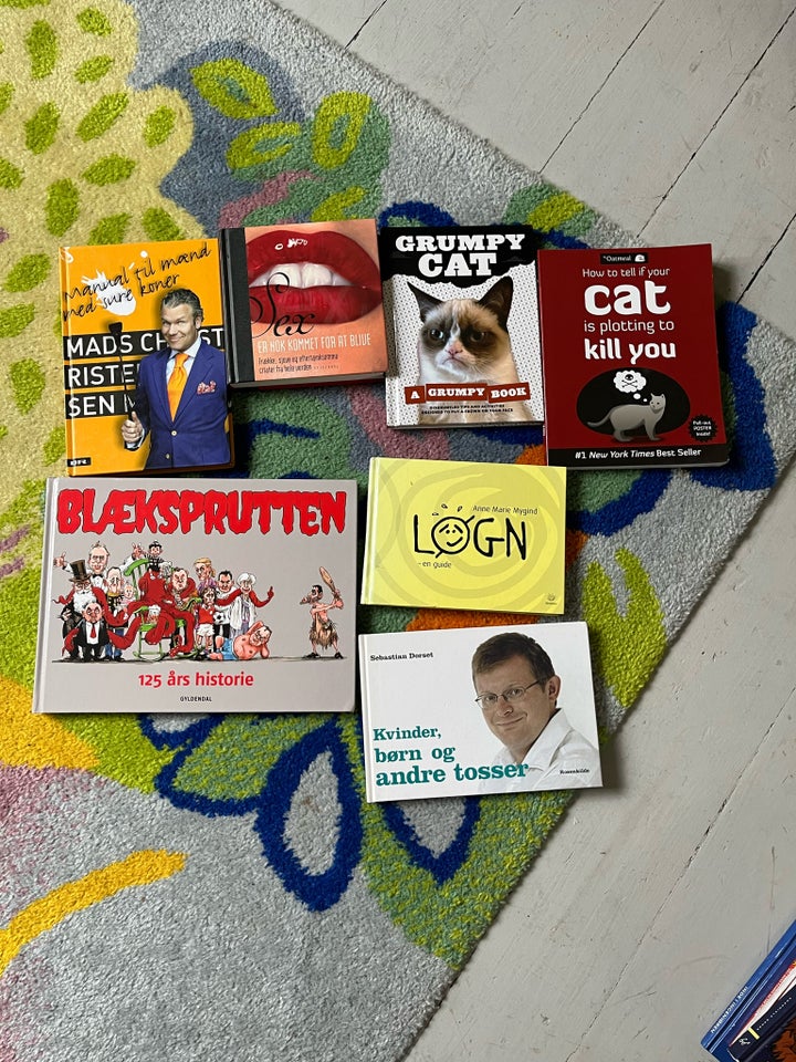 Humoristiske bøger, Forskellige, genre: humor