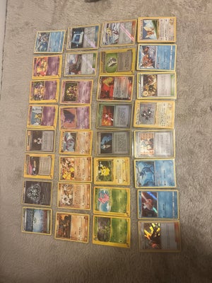 Samlekort, Pokemon kort, Gamle pokemonkort, der er alt fra jungle, fossil rocket, base set, aquapoli