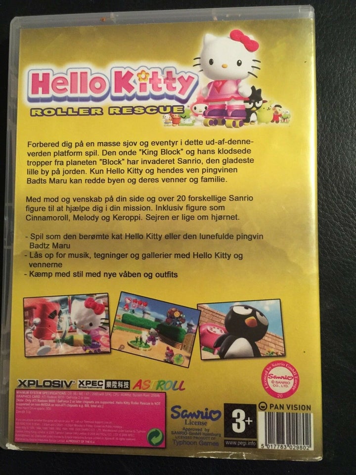 Hello Kitty roller rescue, til pc, adventure