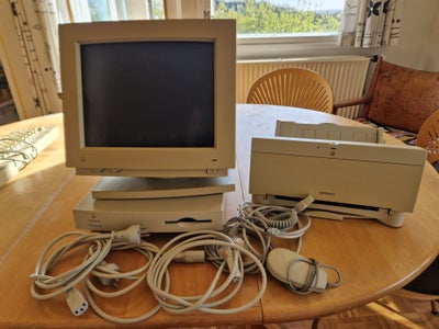 Macintosh, Performa 450, God, Macintosh performa 450 og stylewriter 2 printer, samt mus og kabler sæ