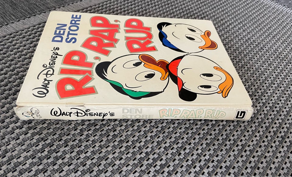 Den store Rip, Rap og Rup. Tegneserie, Disney Carl Barks