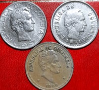 Amerika, mønter, 20 x 3