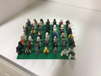 Lego Minifigures, Star Wars, Star Wars figurer sælges enkeltvis til 40kr Og kan sendes på købers reg