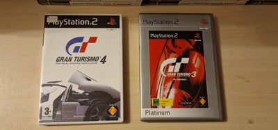 Grand Turismo 3+ 4, PS2, Grand Turismo 3 spil fra Serien 

Pris  30 kr. Pr stk. 

Tag alle 3  for 75