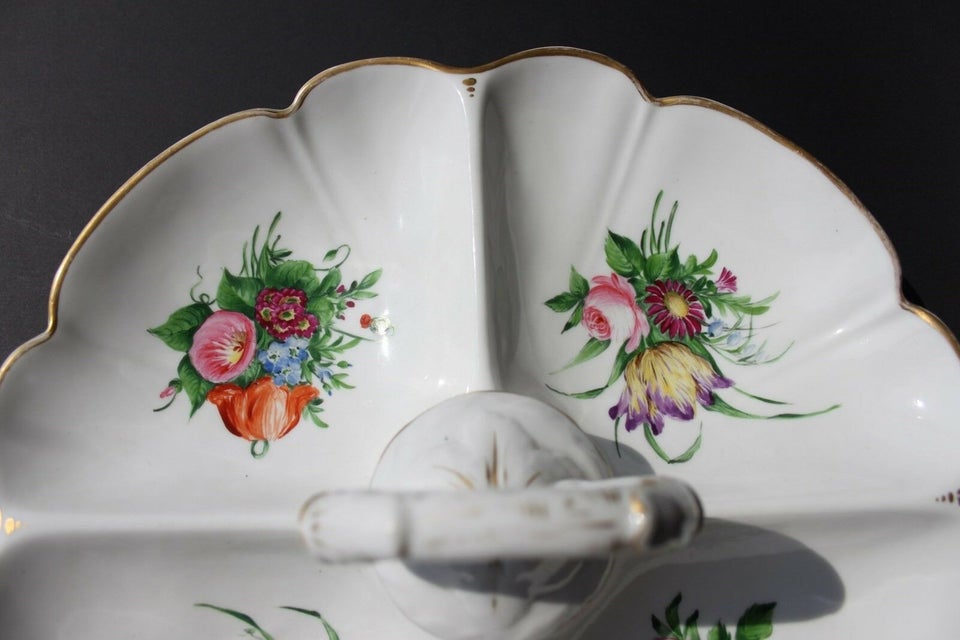 Antik Cabaret fad Royal Copenhagen, porcelæn, 160 år gl.