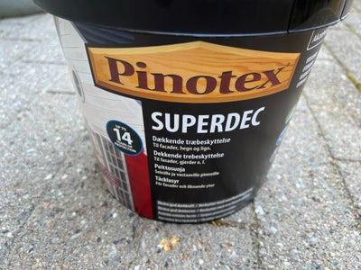 Træbeskyttelse, Pinotex, 5 liter, Svenskrød, Fejlkøb. Åbnet og taget en prøve, passer ikke til behov