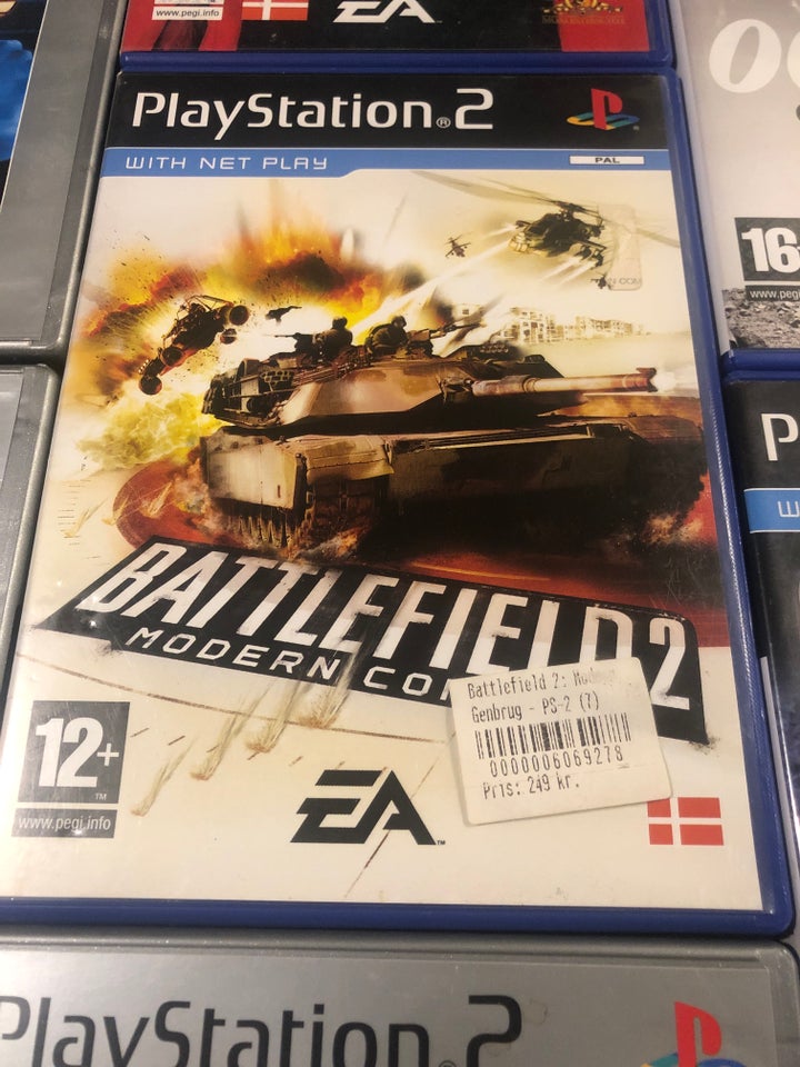 007, Battlefield m.fl., PS2