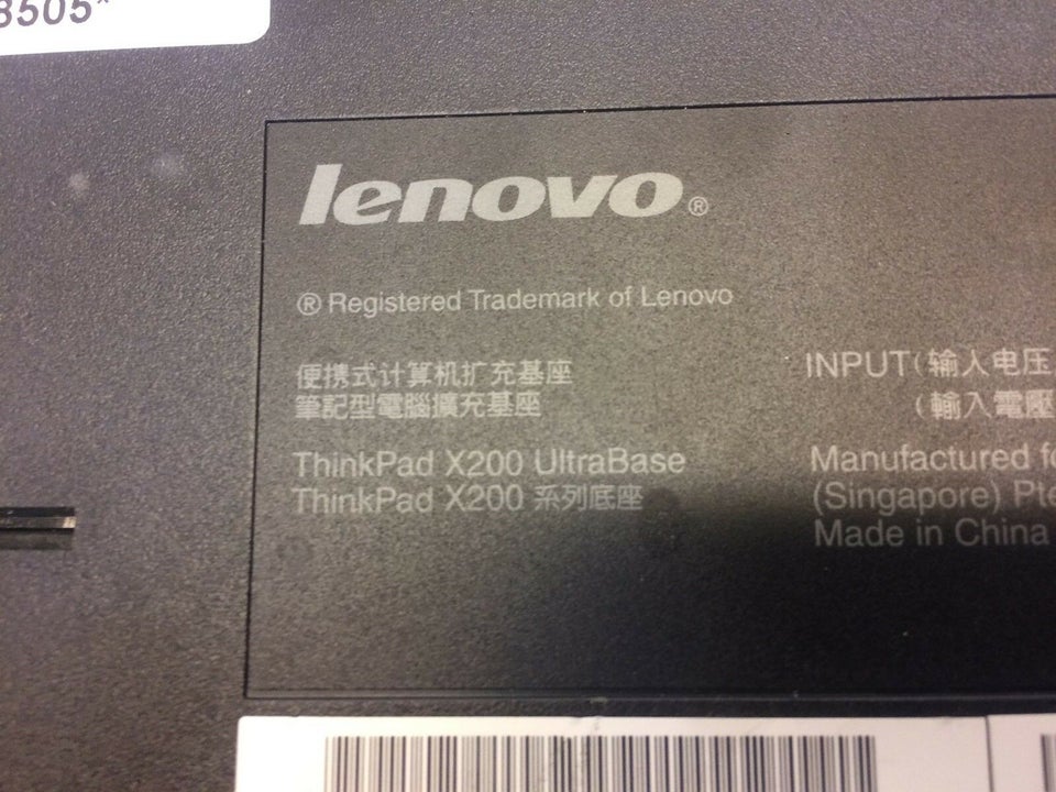 Dockingstation, Lenovo, God