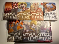 Komplet Attack on Titan manga!, Tegneserie