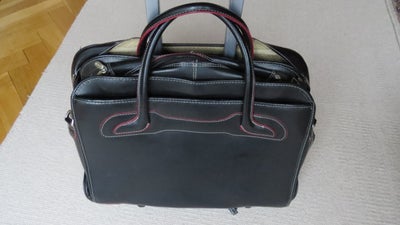 Computertaske, McKlein, Computertaske med hjul (rulle-computertaske / pilottaske). Udtrækkeligt tele