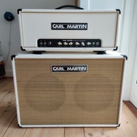Guitaranlæg, Carl Martin Custom 50 + 2x12 cab, 50 W