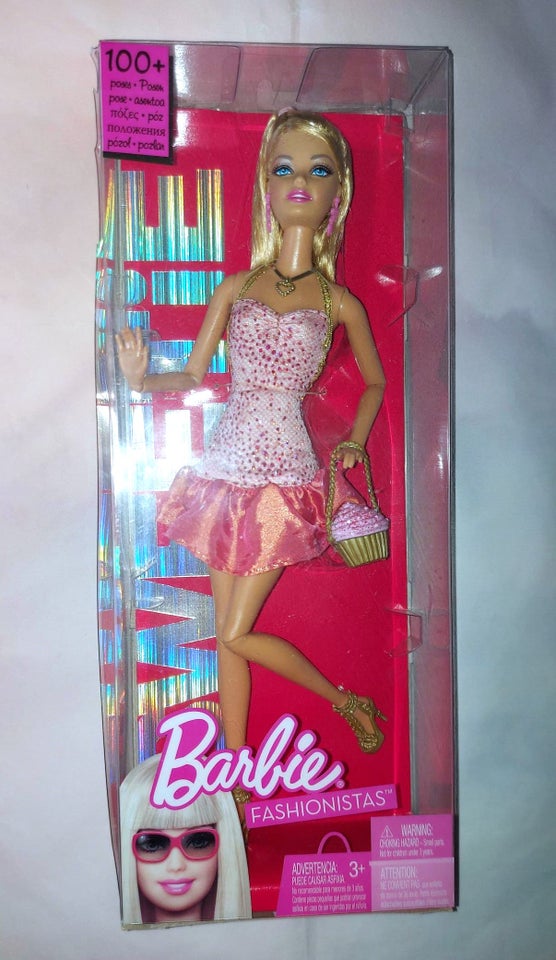 Barbie, Barbie Fashionistas Sweetie dukke fra 2009 Mattel