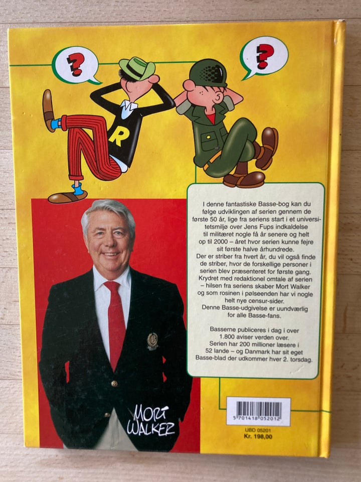 Basserne 50 år som serie, Mort walker, Tegneserie