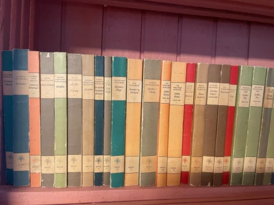 Gyldendals bibliotek, 50stk., Blandet, genre: drama, Gyldendals bibliotek med alle de store klassike