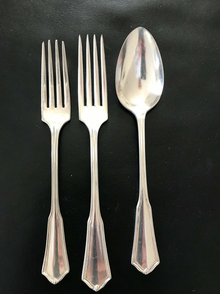 Sølvtøj, ske og gaffel, Oneida Community