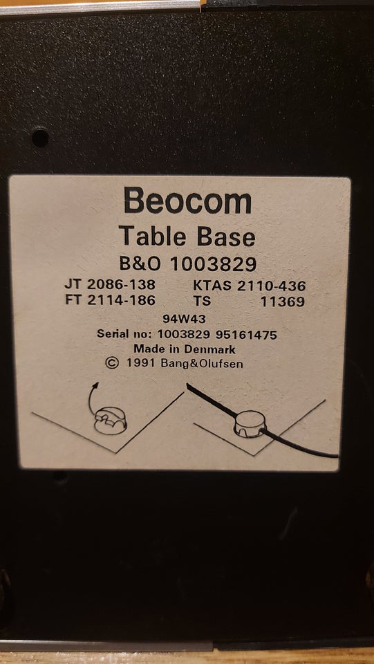 Bordtelefon, B&O, Beocom