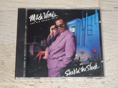 MITCH WOODS AND HIS ROCKET 88'S: SHAKIN' THE SHACK, blues, 1993 Blind Pig Records BPCD 5008
cd er ex