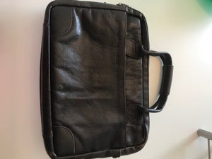 Computertaske I Læder | DBA brugte og tilbehør
