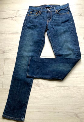 Jeans, Levis Boyfriend 513 Jeans, str. 38,  Mørkeblå,  Bomuld/elastane,  Næsten som ny, Levis jeans 