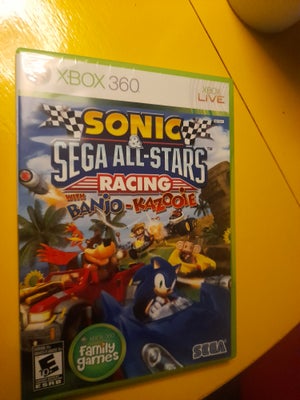 Sega all-stars racing, Xbox 360, Helt nyt ( desværre købt forkert ) trode det også passede til xbox 