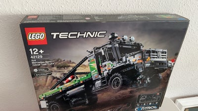 Lego Technic, 42129, Firhjulstrukket Mercedes-Benz Zetros offroadtruck - alt medfølger, æske, byggev
