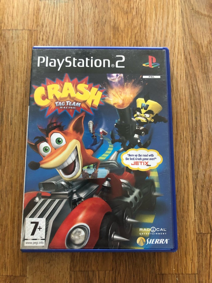 Crash tag team racing, PS2, adventure