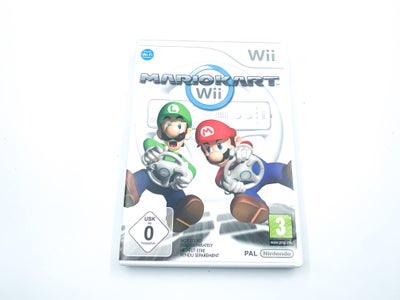 Mario Kart Wii, Nintendo Wii, Komplet med manual

Kan sendes med:
DAO for 42 kr.
GLS for 44 kr.