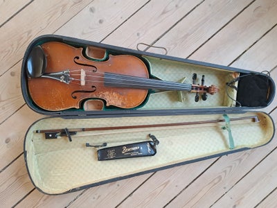 Violin, JHZ, Violin, tysk fra ca 1920, slidt men spilleklar