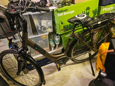 Damecykel,  Gazelle, Paris C7 farve Sienna mat, 53 cm stel, 7 gear, Sælger min el-cykel. Den er 2 år