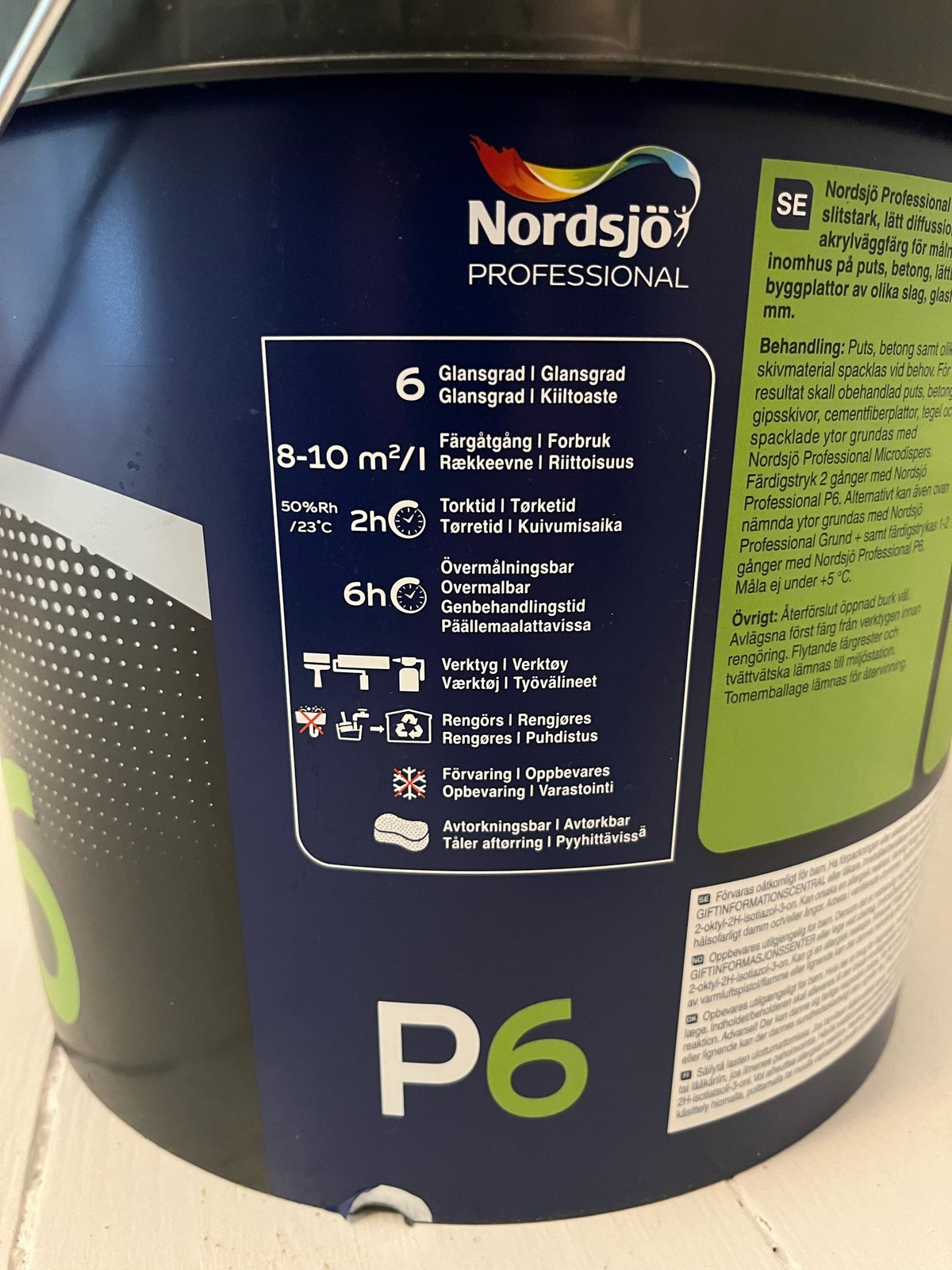 Vægmaling, Nordsjö Professional, 10 liter