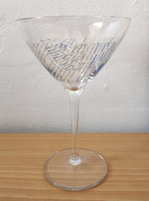 Glas, Cocktailglas, BAR COLLECTION fra Ritzenhoff, Cocktailglas med forskellige motiver fra forskell