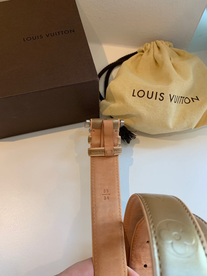 Bælte, Vintage Louis Vuitton-bælte, Louis Vuitton