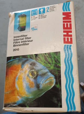 Eheim 2010 pumpe 60-160 L, Eheim filterpumpe til akvarier på 60-160 L
Har været brugt som reserve pu