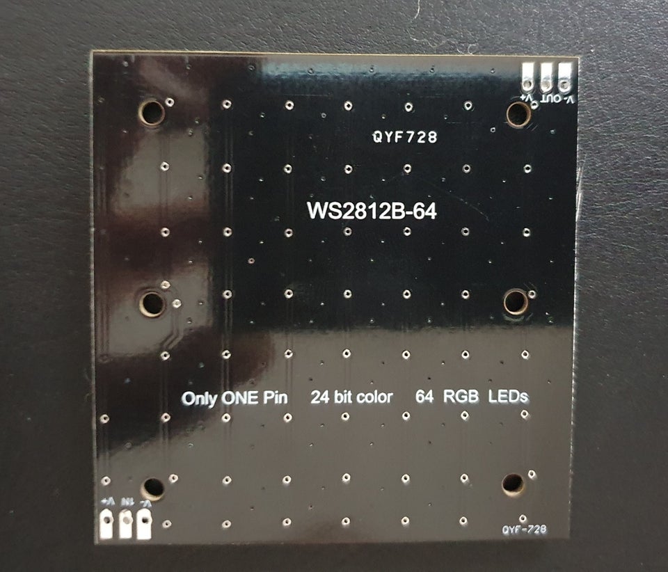 Andet, WS2812 rgb 64 led matrix