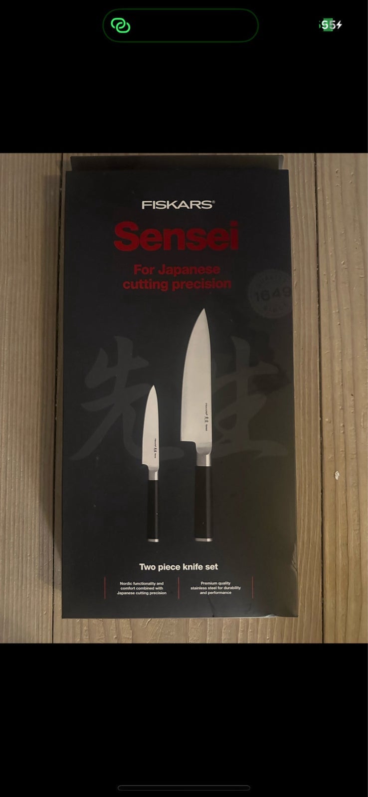 Sensei knive, Fiskars